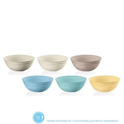 Set 6 Bowls 'Tierra' 350ml Guzzini®