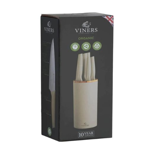 Set 6 Pzs Organic Crema Bloque Viners®