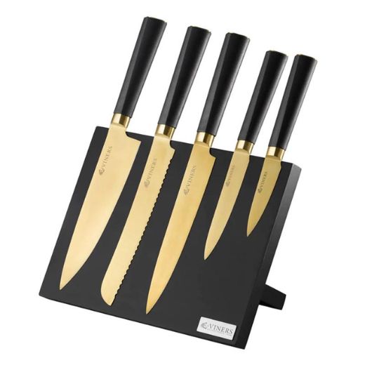 Set 6 Pzs Titan Gold Bloque Magnético Viners®