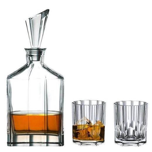 Set Botella Whisky 0,75 Lt y 2 Vasos Aspen Nachtmann®