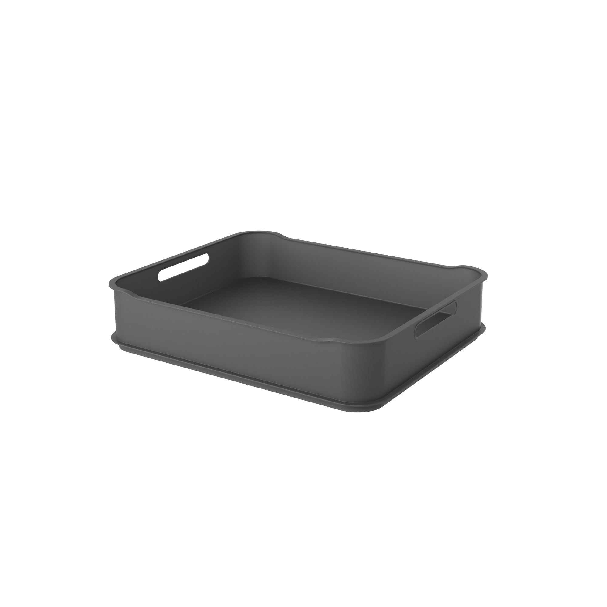 Caja Organizadora Fit Maxi 7,6 Litros Gris Grafito Coza®