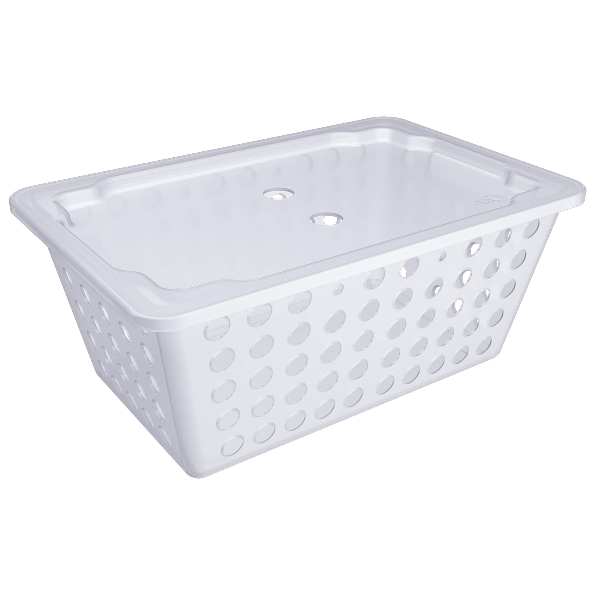 Cesta Organizadora con Tapa One Grande 4,7 Litros Natural Coza®