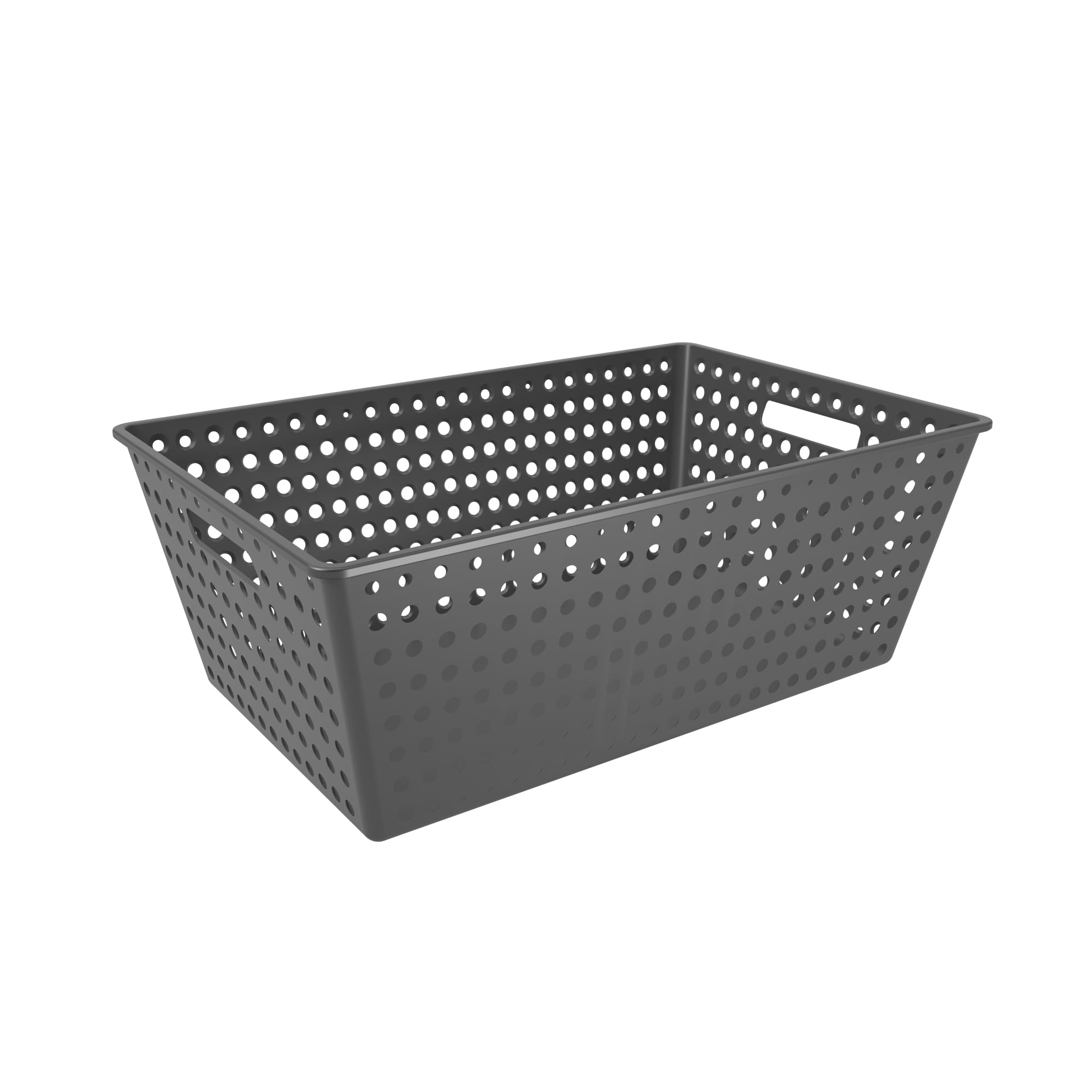 Cesta Organizadora One 38,6 Litros Gris Grafito Coza®