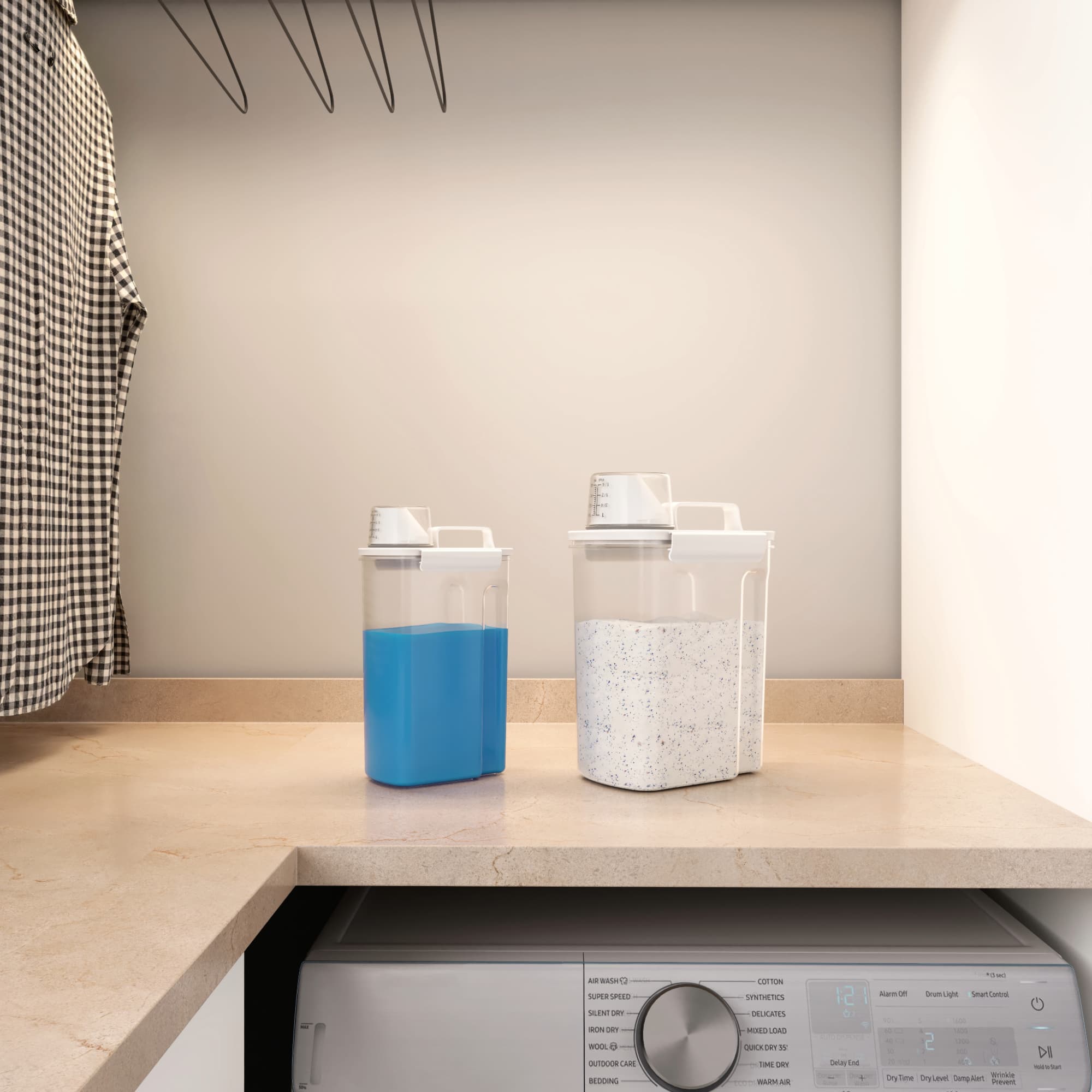 Dispensador con Medidas New Retrô 1,5 Litros Cristal Coza®