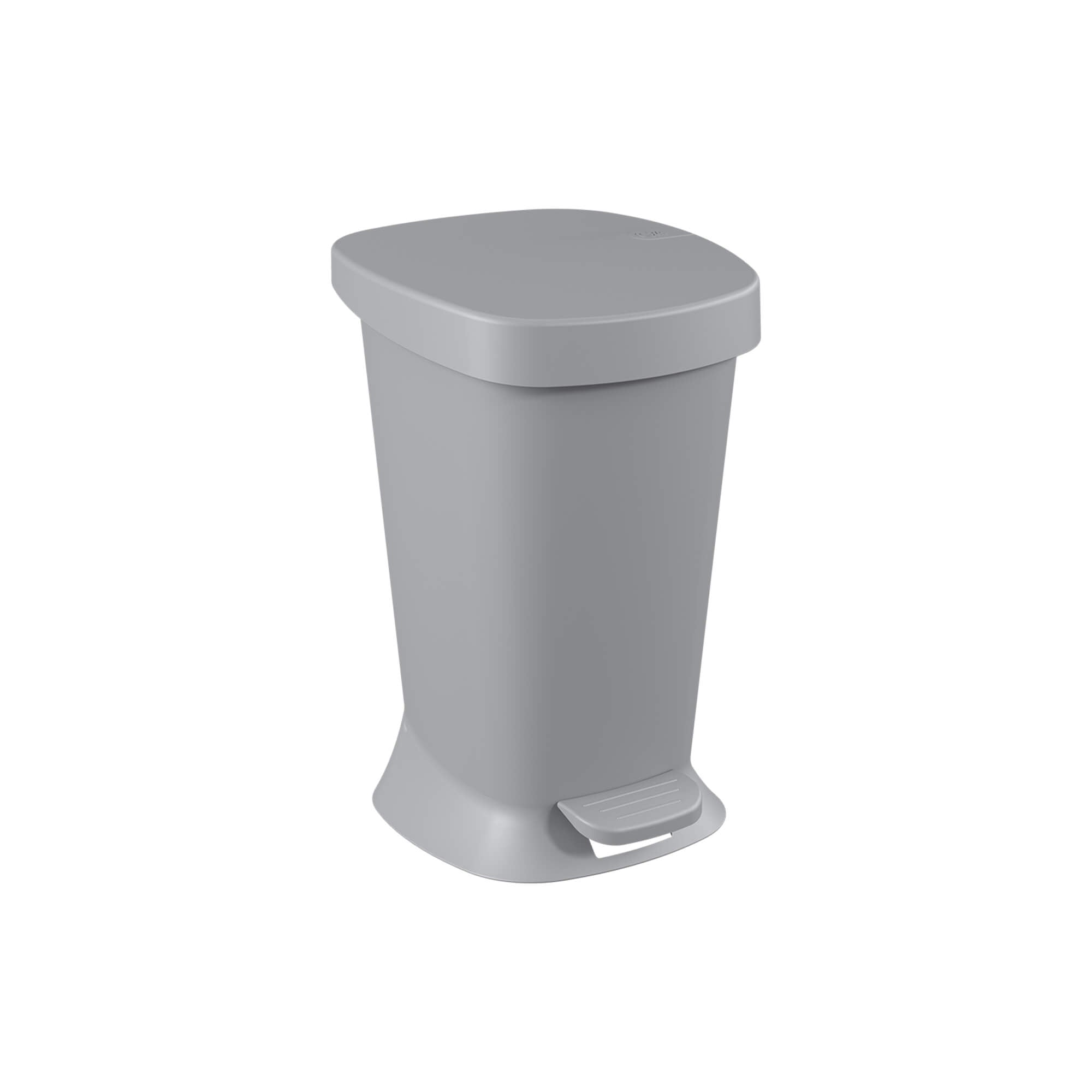 Basurero con Pedal New Square 5 Litros Gris Frío Coza®