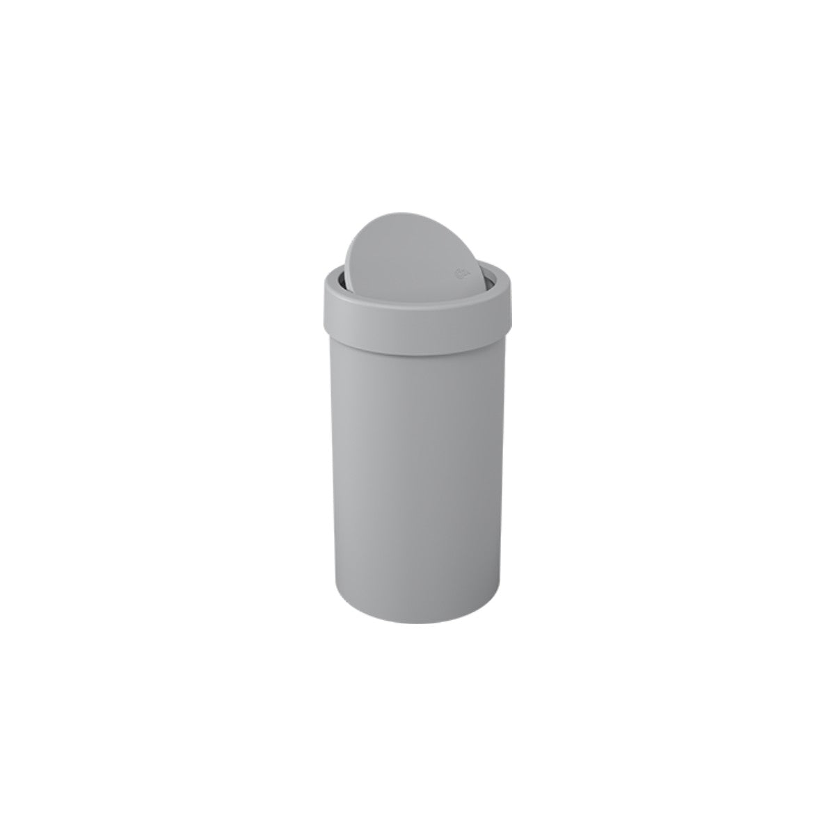 Basurero con Tapa Basculante 9 Litros Gris Frío Coza®