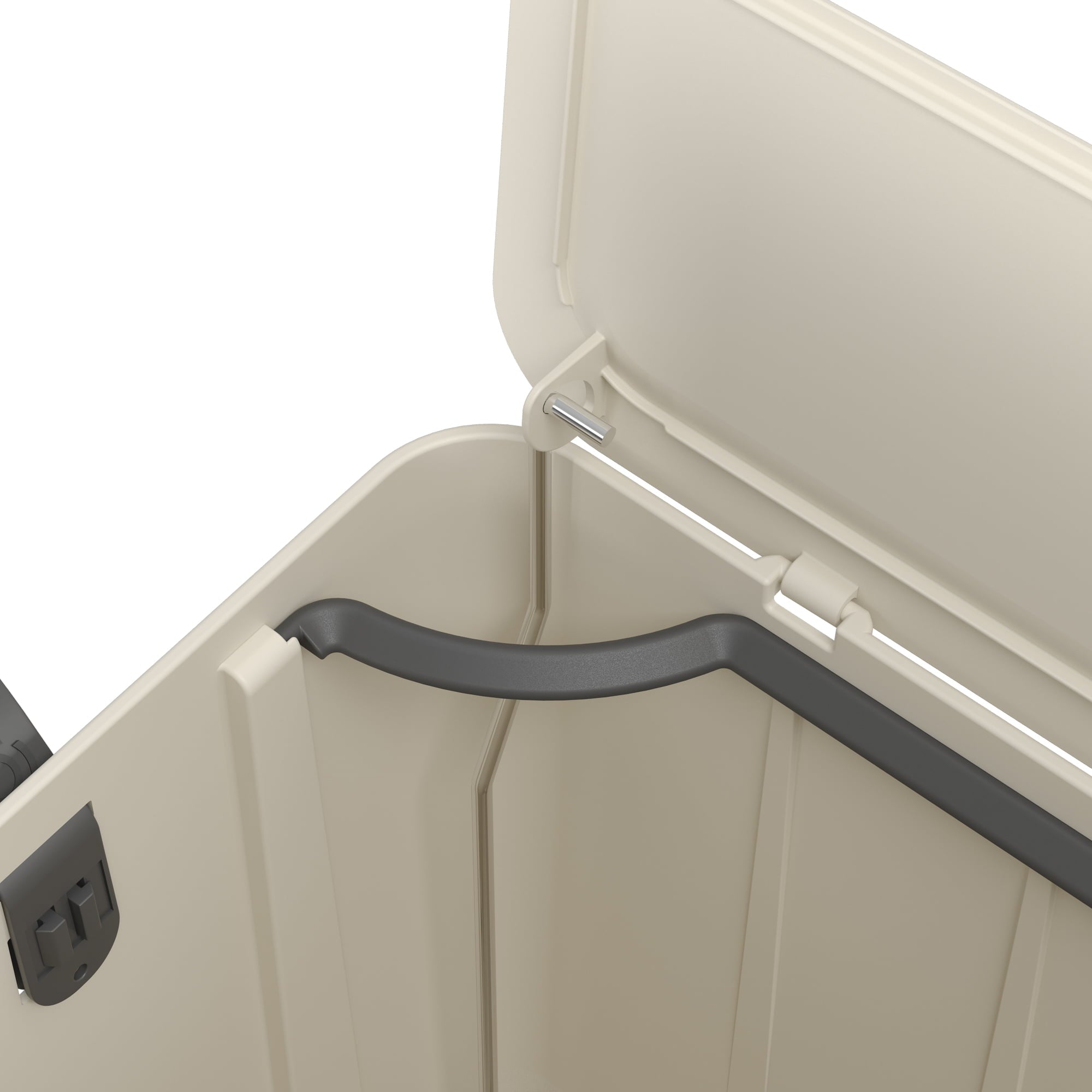 Basurero Borboleta con Pedal 20L Gris Claro con Asa Coza®