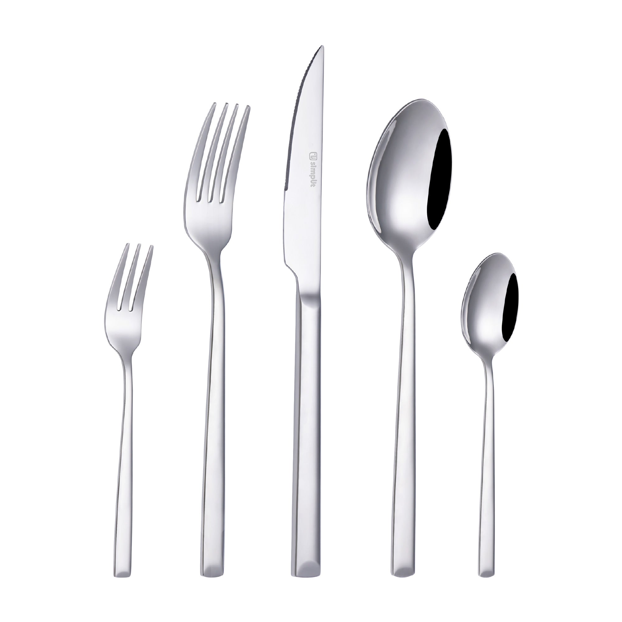 Set de Cuchillería 30 pcs Cubiertos Acero Inoxidable Sicilia