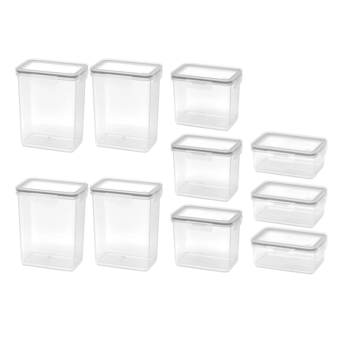 Mix Pequeño - Set de 10 Contenedor de Alimentos Hug Coza®