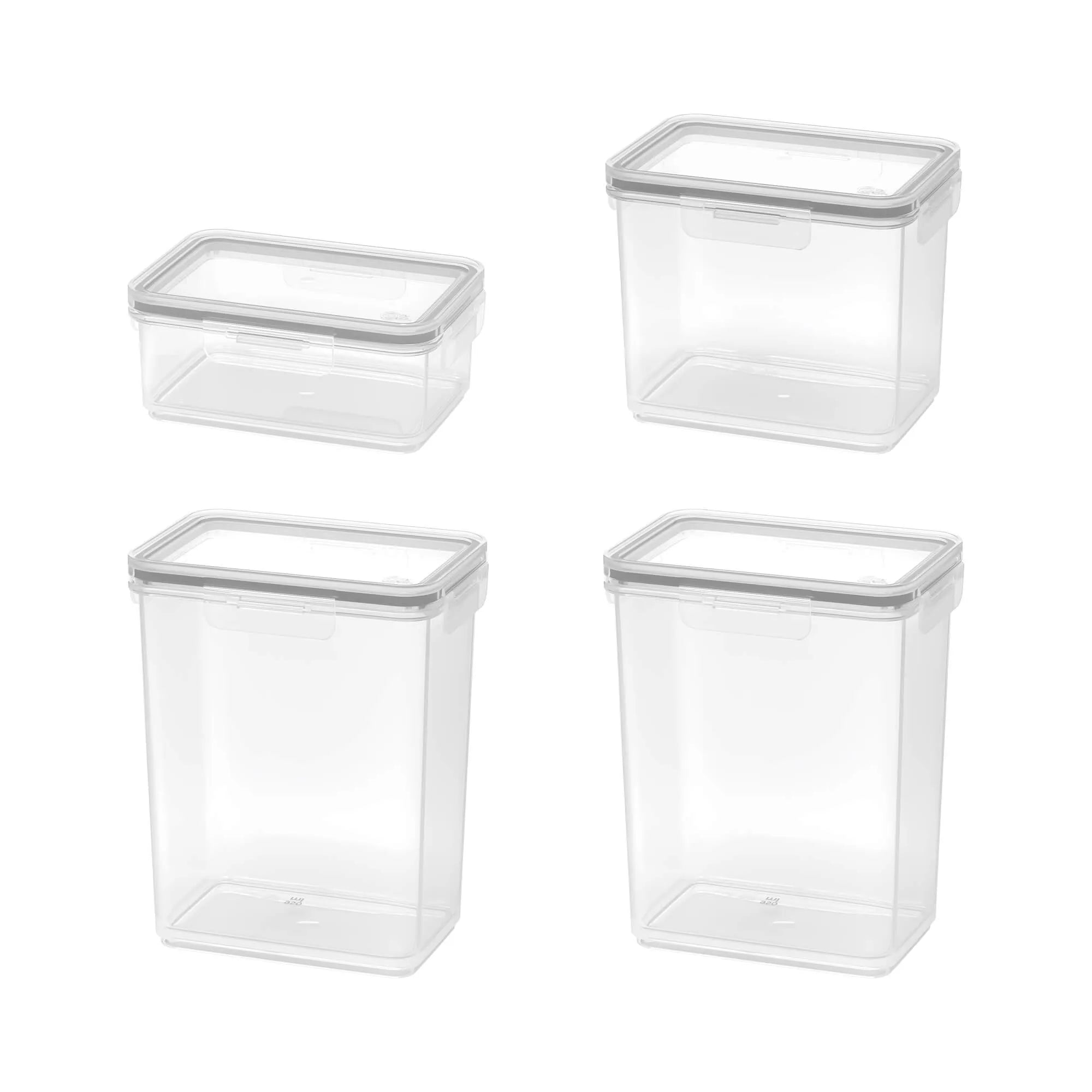 Mix Grande - Set de 4 Contenedor de Alimentos Hug Coza®