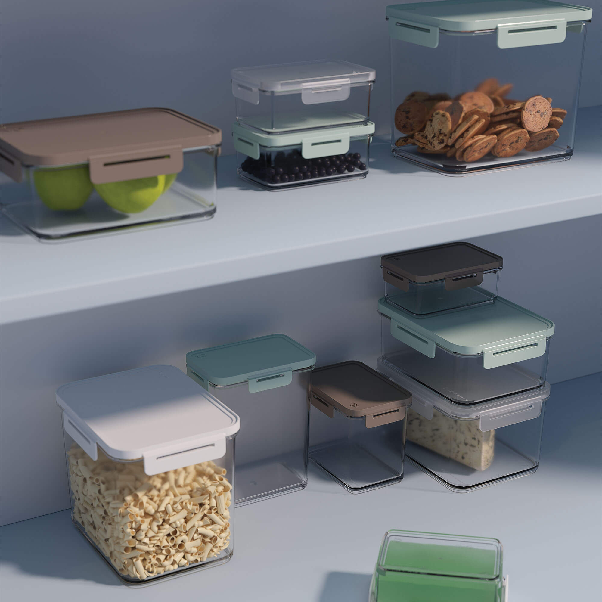 Kit de 9 Contenedores Herméticos Hug Natural Coza®