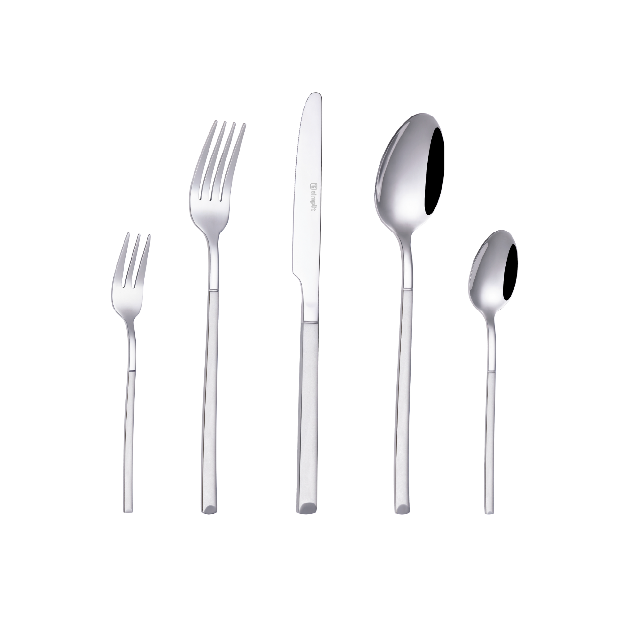 Set de Cuchillería 30 pcs Cubiertos Acero Inoxidable Puglia