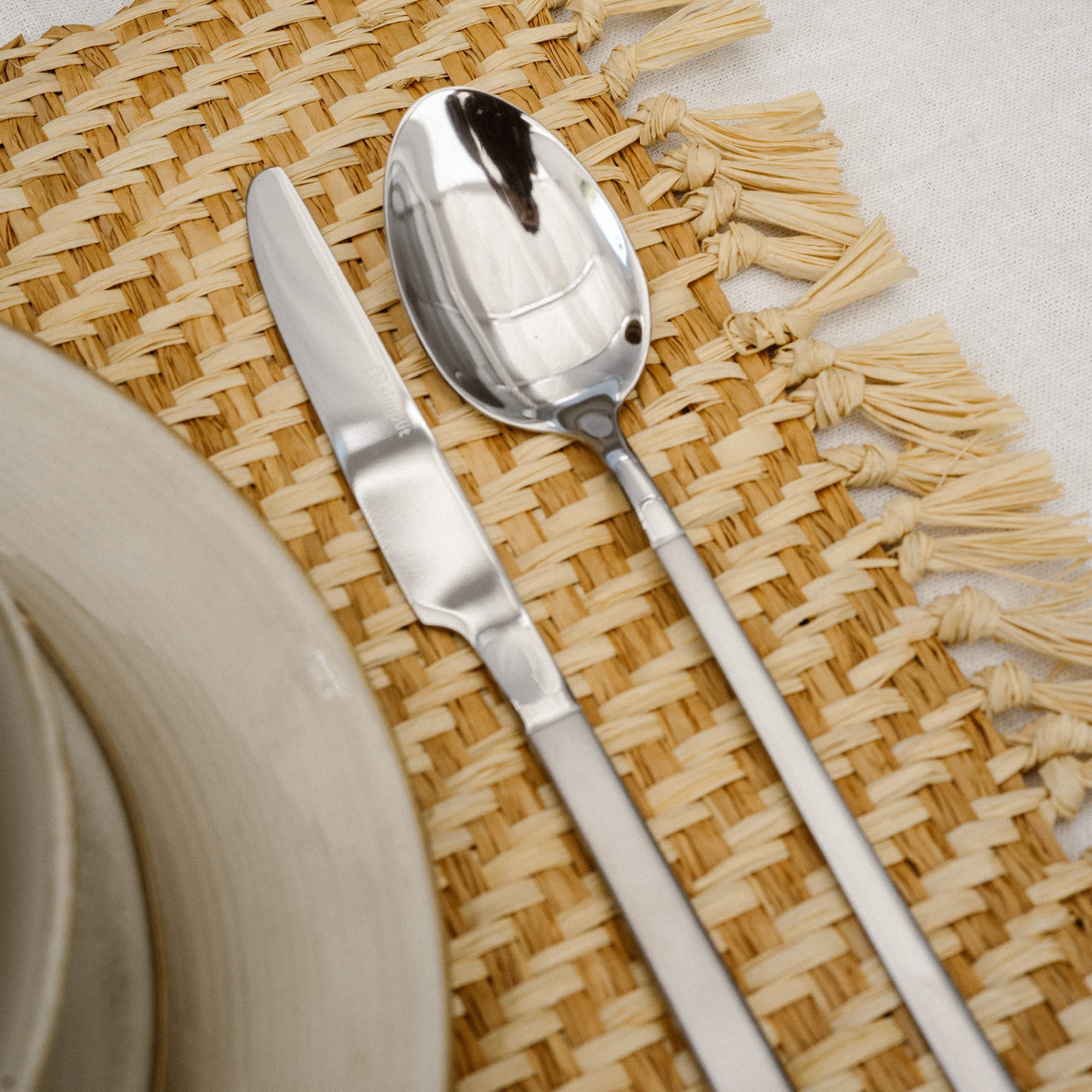 Set de Cuchillería 30 pcs Cubiertos Acero Inoxidable Puglia