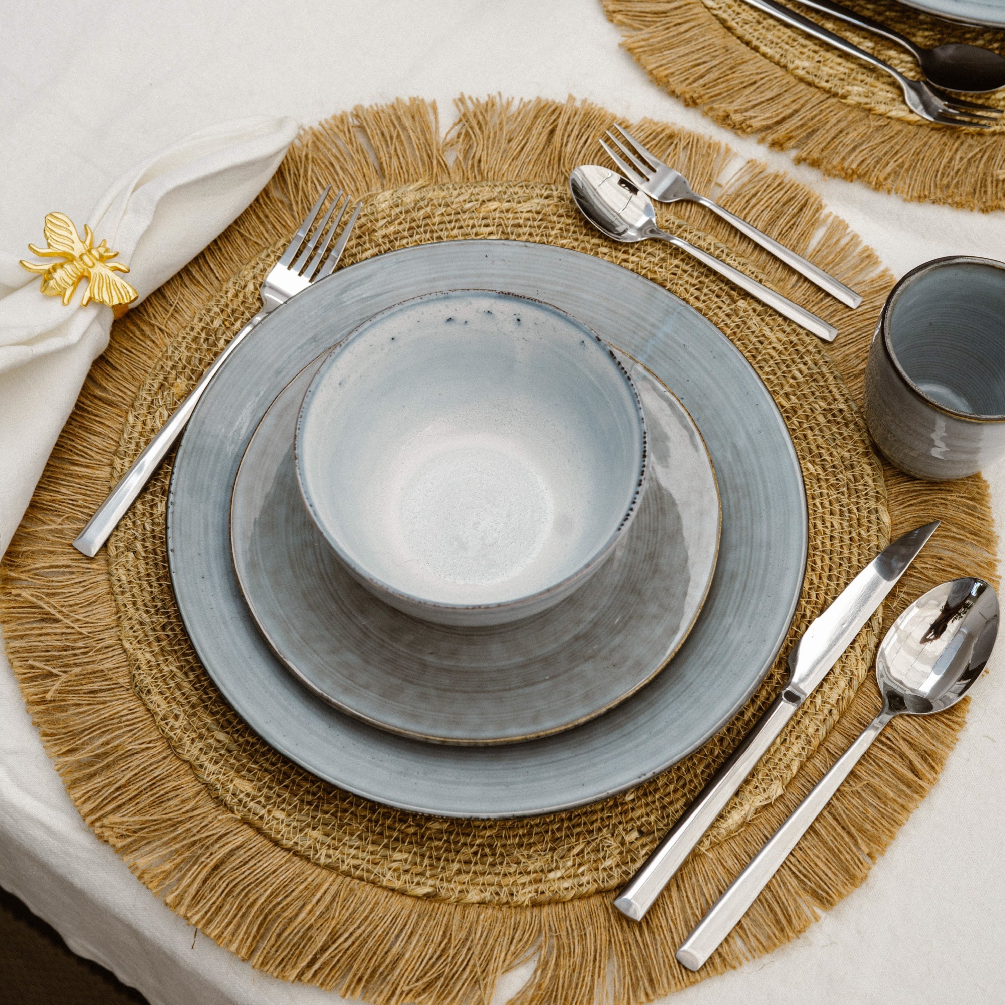 Set de Cuchillería 30 pcs Cubiertos Acero Inoxidable Sicilia