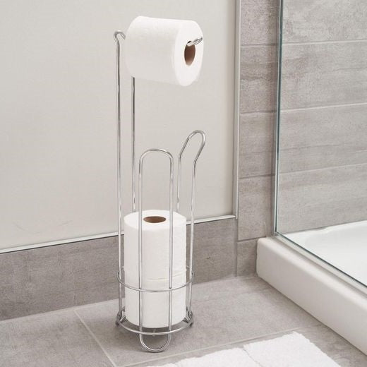 organizador vertical papel higienico baño