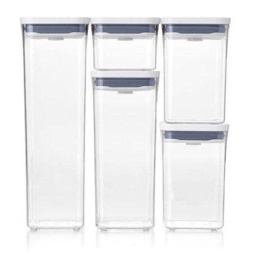Set 5 Contenedores Herméticos Pop New Oxo®