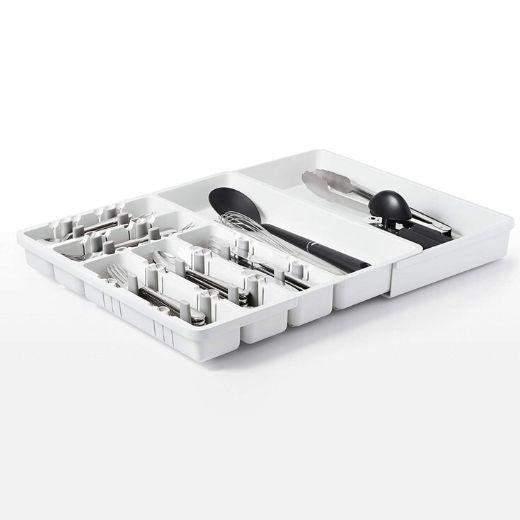 organizador extensible utensilios cocina