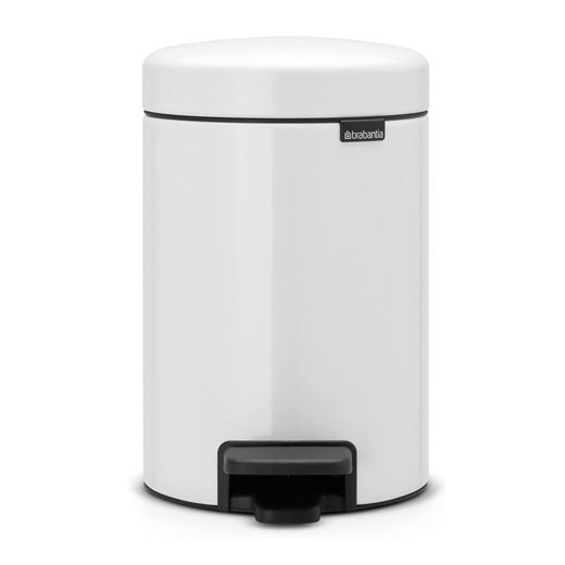 Basurero Pedal NewIcon 3 Litros Blanco Brabantia®