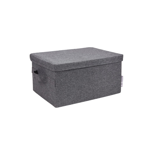 Caja de Almacenamiento Pequeña Soft Gris Bigso®