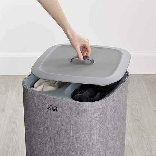 Cesto de Ropa Sucia Tota 60L Gris Joseph Joseph®