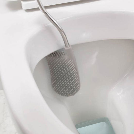 Escobilla Inodoro con Almacenamiento Gris Flex™ "L" Joseph Joseph®