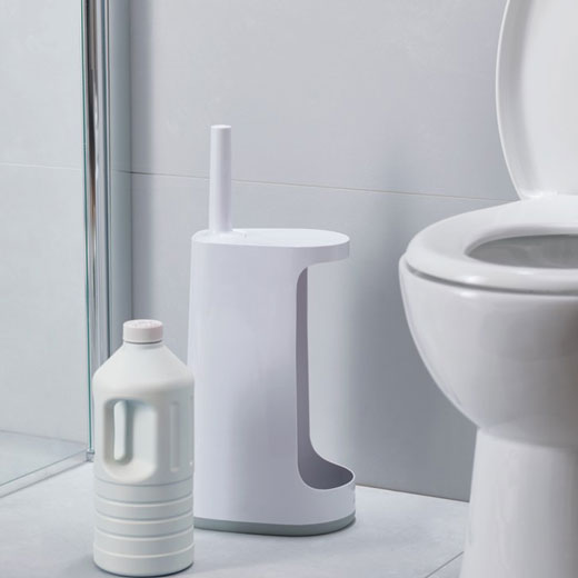 Escobilla Inodoro con Almacenamiento Gris Flex™ "L" Joseph Joseph®