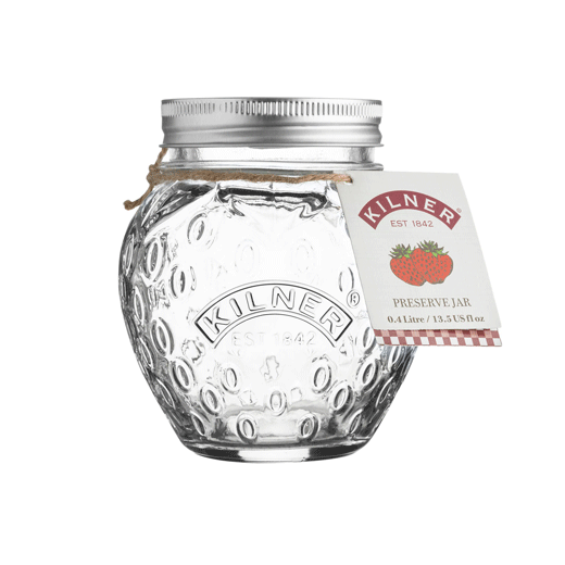 Frasco Mermelada Frutilla 400ml Kilner®