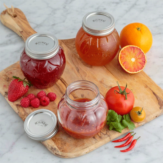 Frasco Mermelada Frutilla 400ml Kilner®