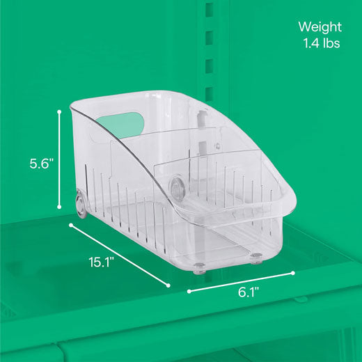 Organizador Alto con Ruedas para Refrigerador Pequeño RollOut YouCopia®