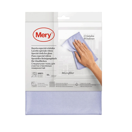 Paño de Microfibra para Vidrios Mery®