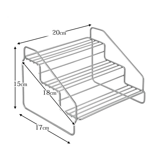 Organizador Condimentos Repisa 3 Niveles Steppo Metaltex®