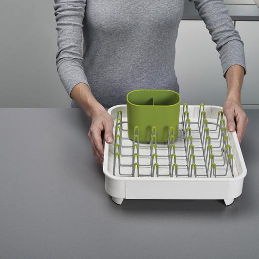 Secaplatos Extensible Blanco/Verde Joseph Joseph®