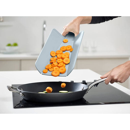 Set 2 Tablas Plegables Azules Chop2Pot™ Joseph Joseph®
