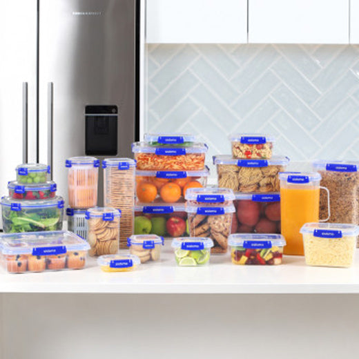 Set 3 Contenedores Plásticos Rectangular 1Lt KLIP IT PLUS Sistema®