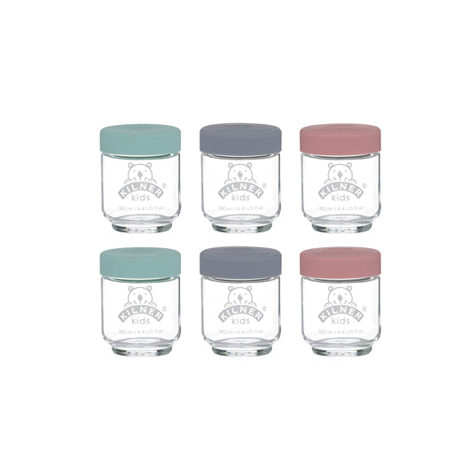 Set 6 Frascos Bebé 110ml Kilner®