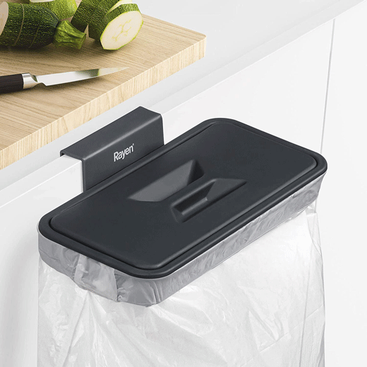 Soporte para Bolsas de Basura Gris Rayen®