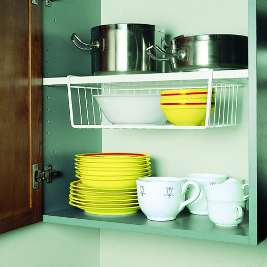 Canasto Colgante Multiespacio Blanco Kanguro-40 Metaltex®