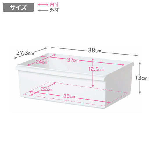 Canasto de Almacenamiento Blanco JTR-02 Like it®