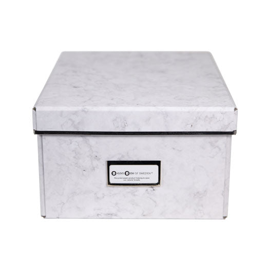 Caja de Almacenaje de Cartón Kurt Mármol Bigso®