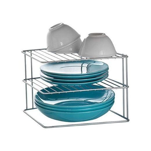 organizador vertical platos y tazas