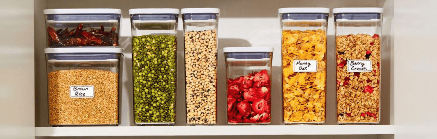 La importancia de guardar tus alimentos en contenedores