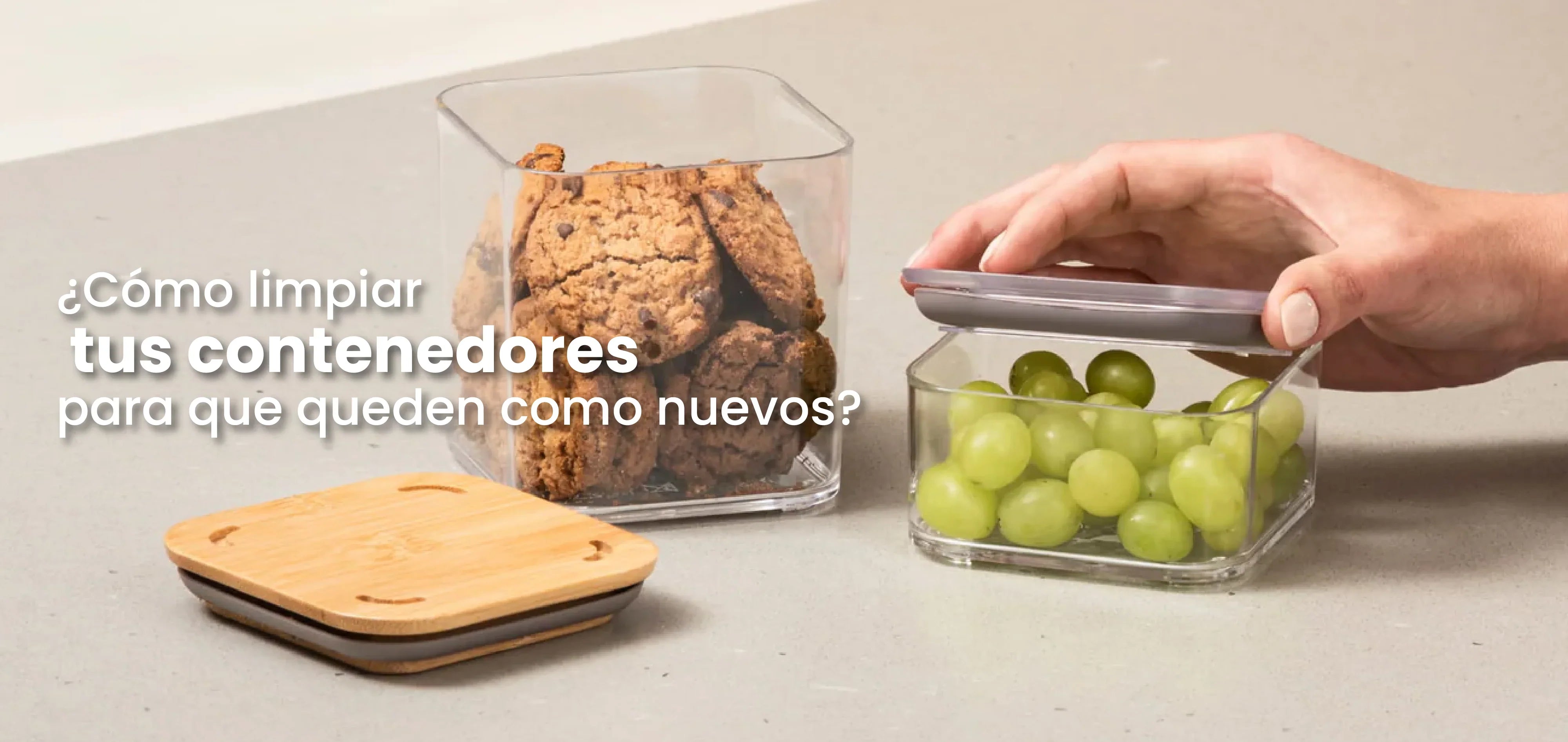 ¿Cómo limpiar tus contenedores de plástico para que queden como nuevos?