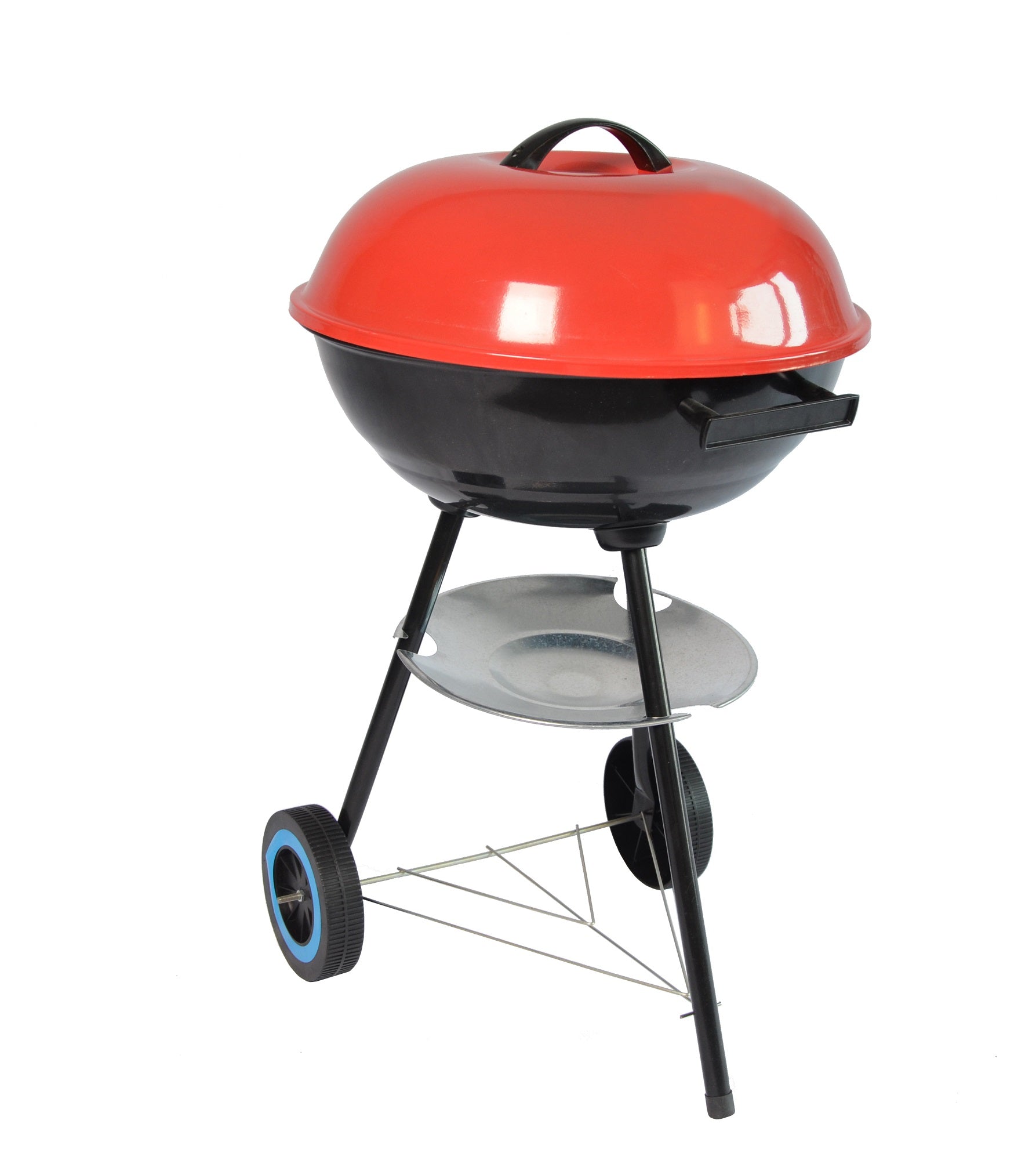Parrilla Portátil Carbón Kettle Roja 17''
