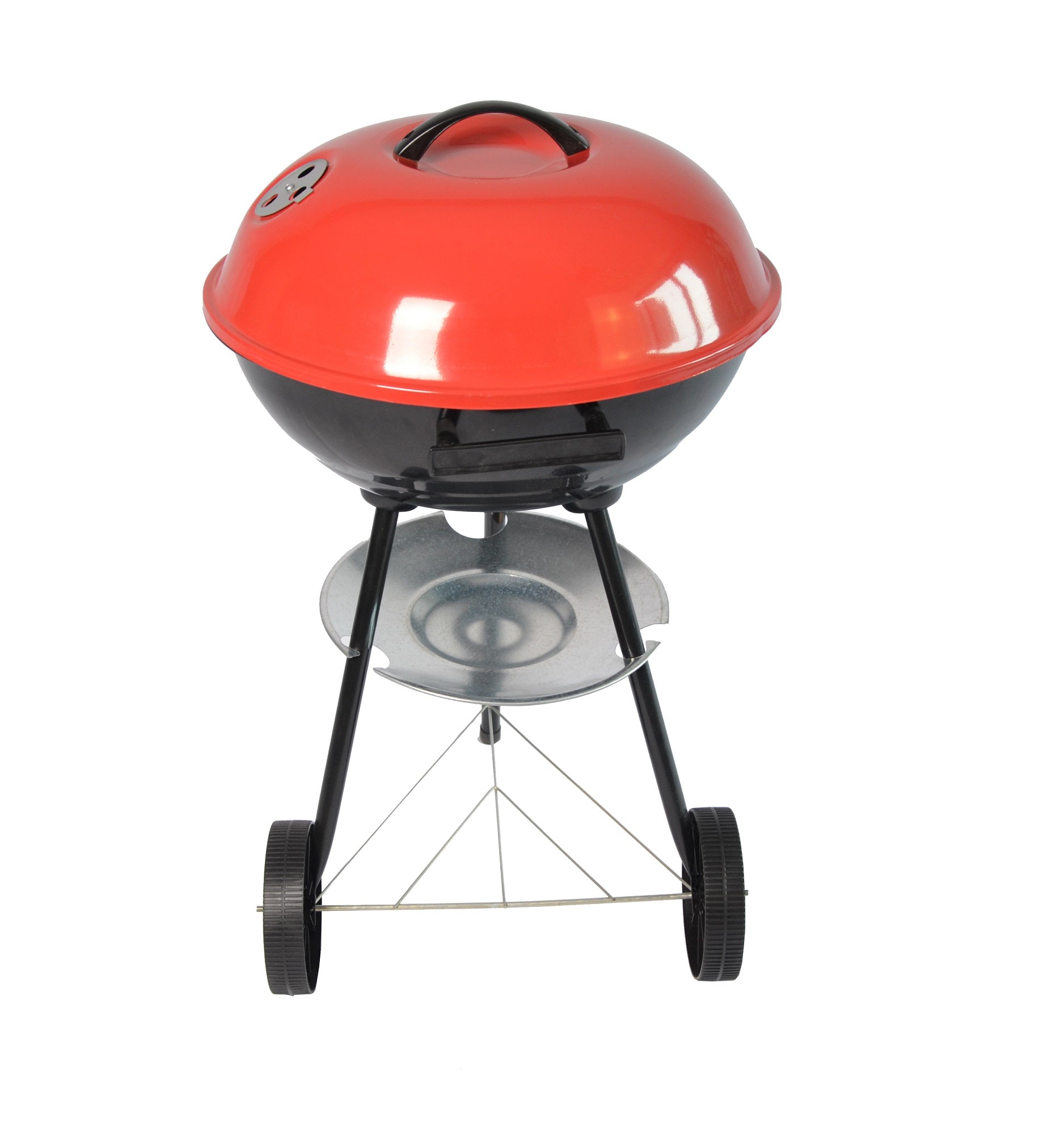 Parrilla Portátil Carbón Kettle Roja 17''