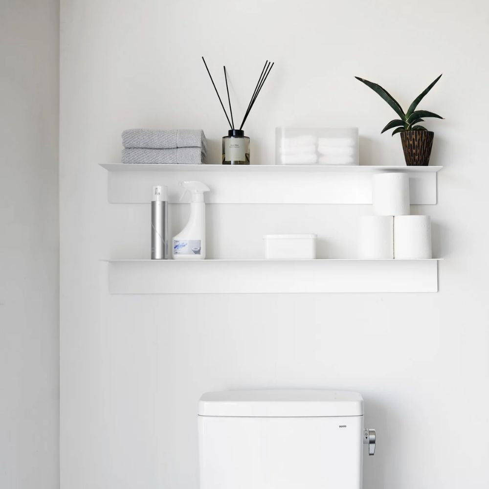 Repisa con Panel Magnético Blanco 90cms Yamazaki®