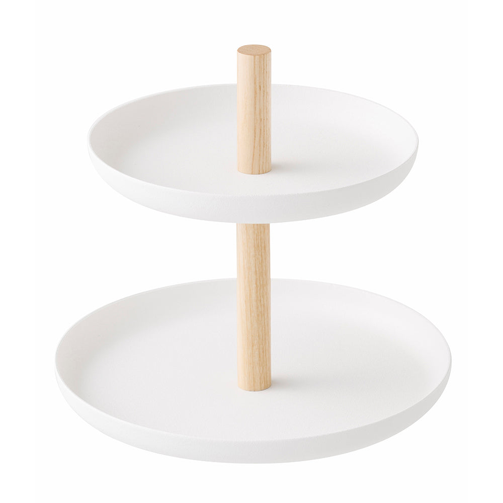 Set 2 Bandejas Accesorios Blanco Yamazaki®