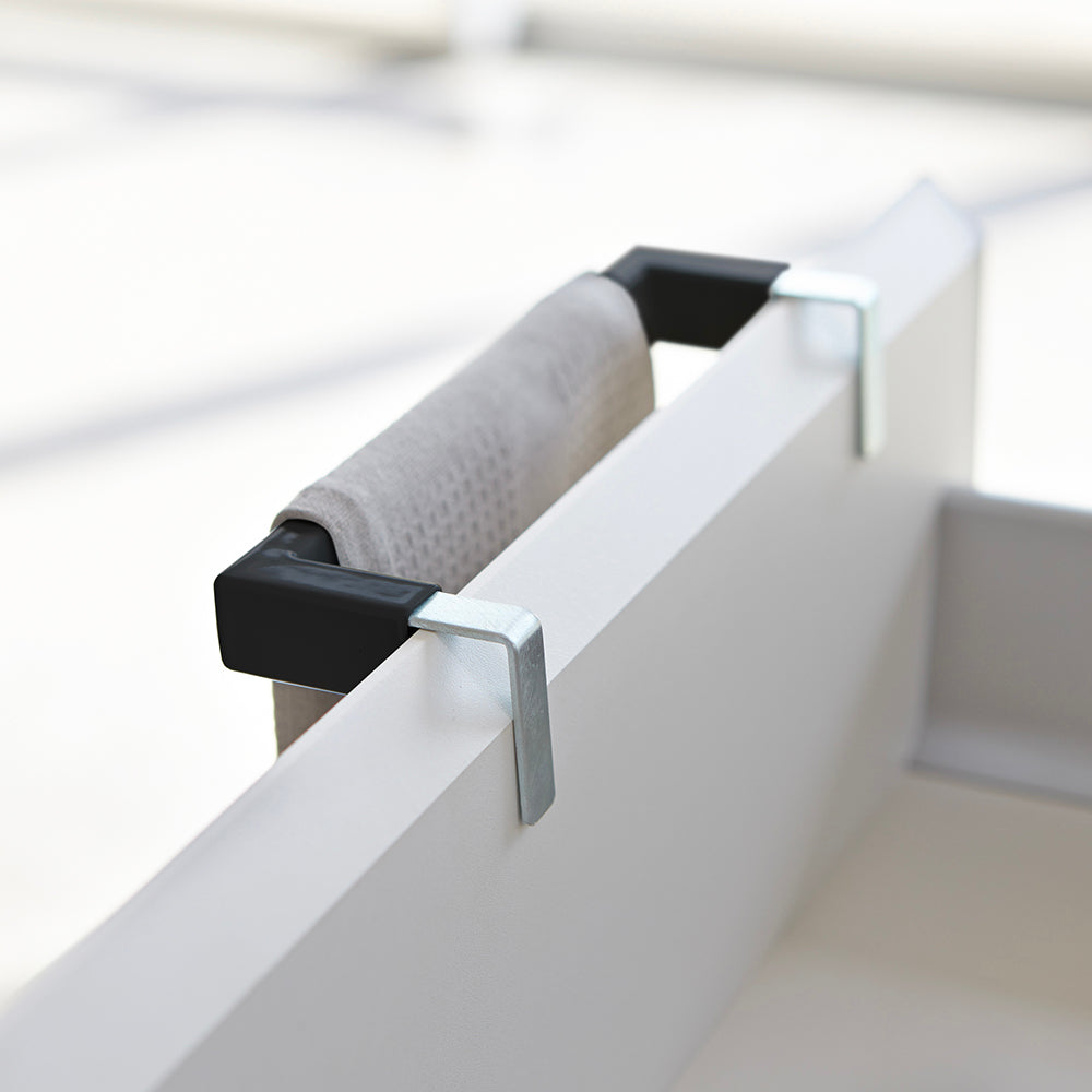 Toallero de Puerta Ajustable Negro Yamazaki®