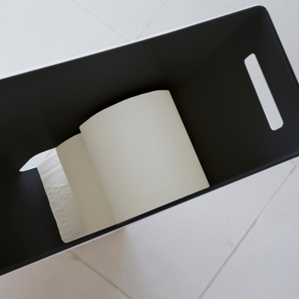 Organizador Papel Higiénico Negro Yamazaki®