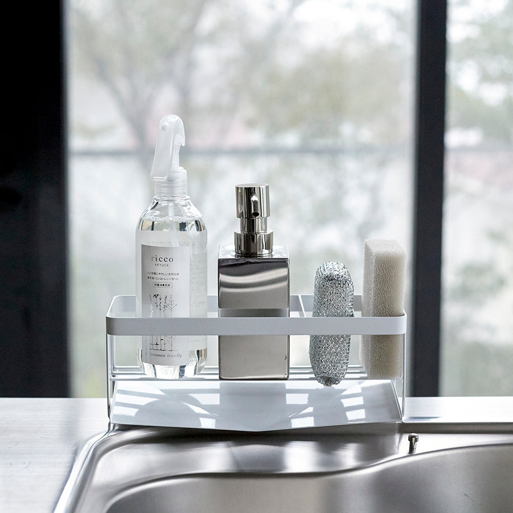 Set Organizador Lavaplatos Blanco Yamazaki®