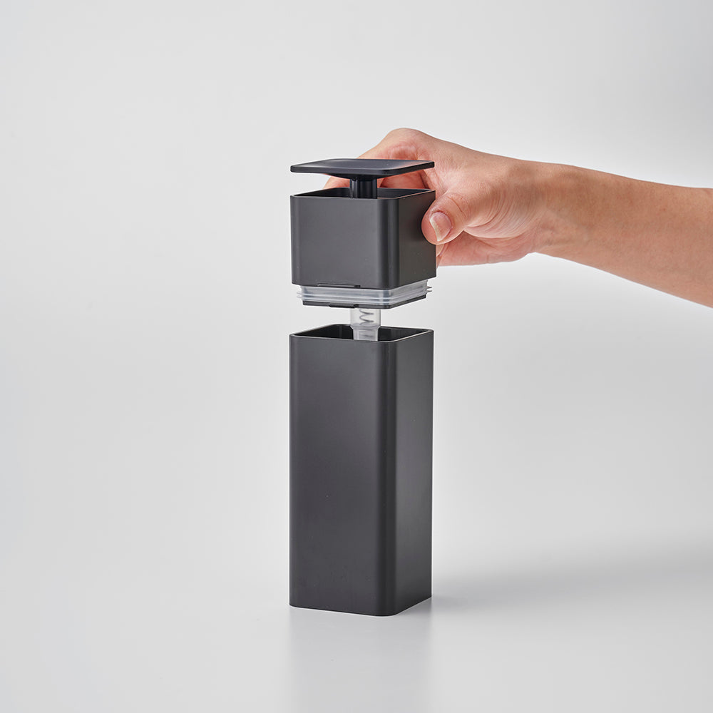 Dispensador Jabón Push Negro Yamazaki®